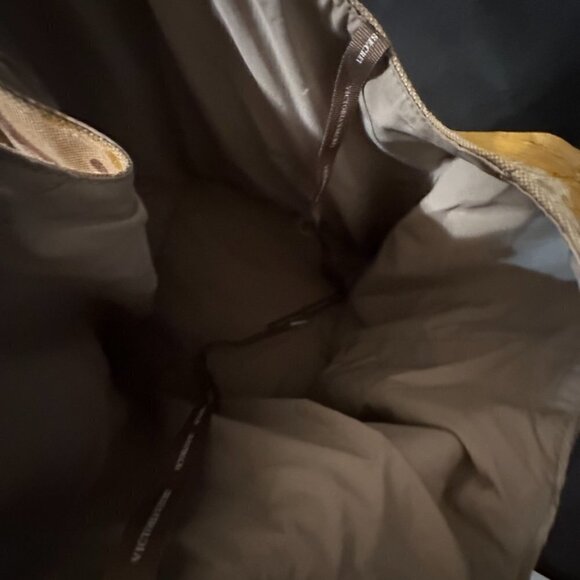 Victoria's Secret Vintage Large Tote Bag Tapestry Canvas Desert Camo Camouflage - Picture 9 of 9